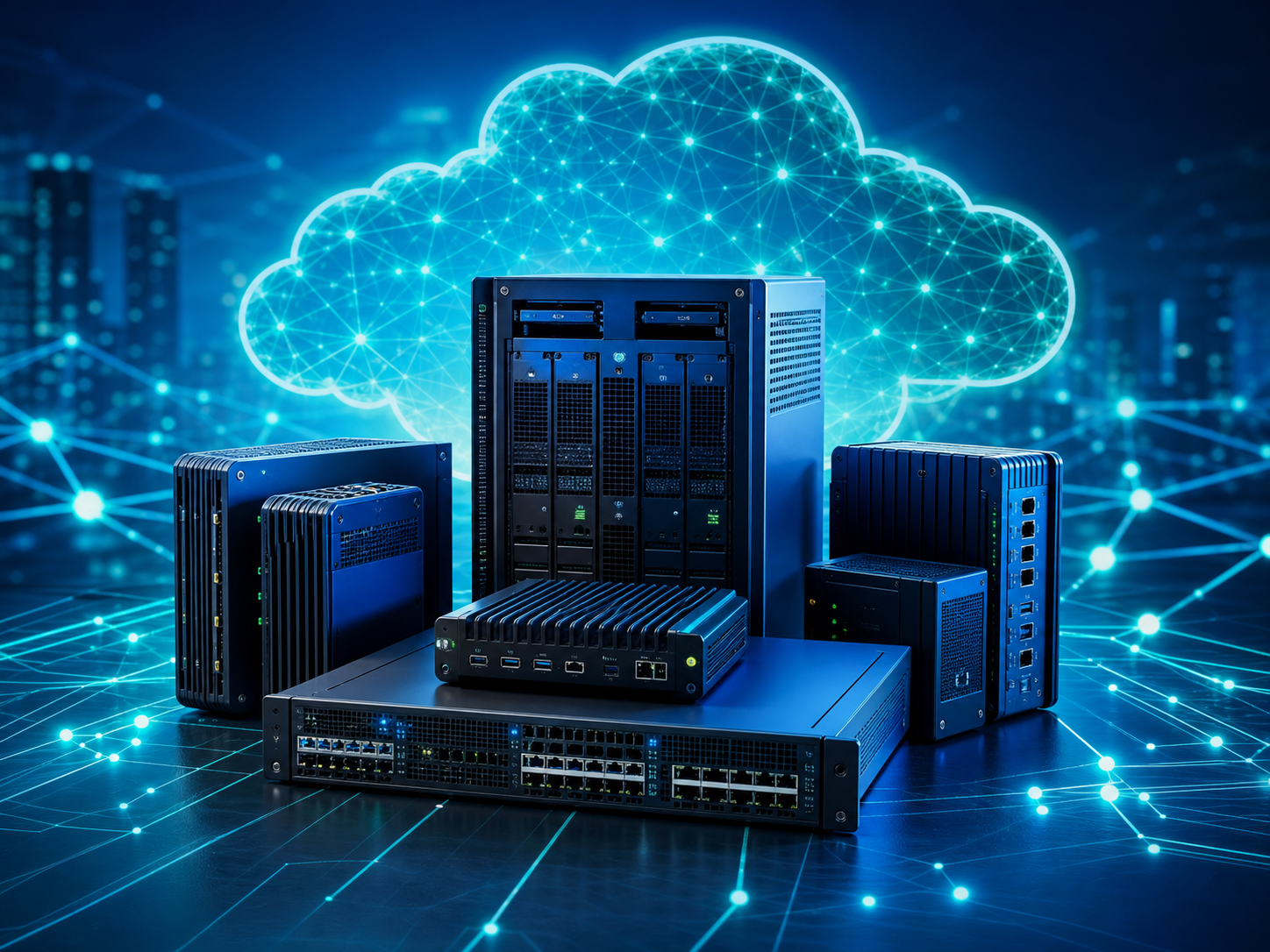 Edge cloud hardware and network nodes